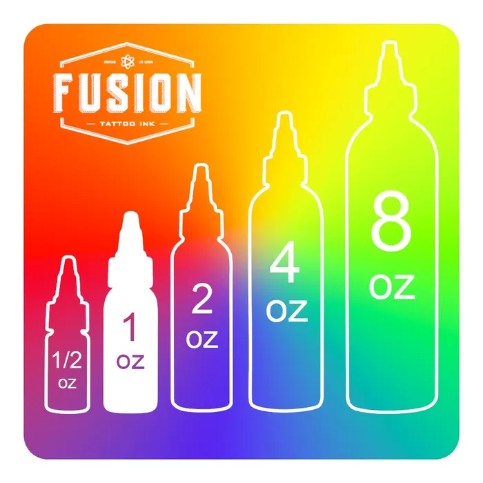 Vibrators Fusion Tattoo Ink 1oz Bottle Pick Color Fusion