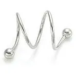 Vibrators Painful Pleasures 16g 2 Loop Twister