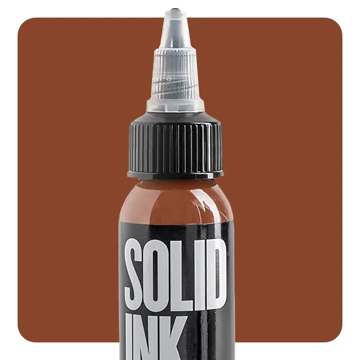 Vibrators Solid Ink Burnt Orange Solid Ink 1oz Bottle