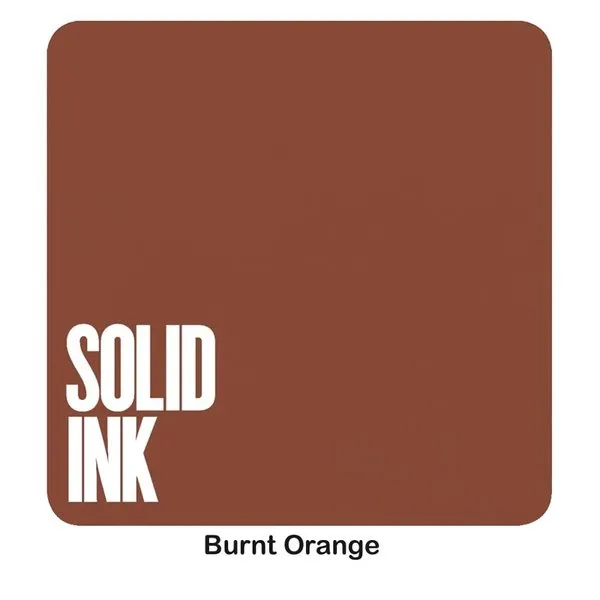 Vibrators Solid Ink Burnt Orange Solid Ink 1oz Bottle