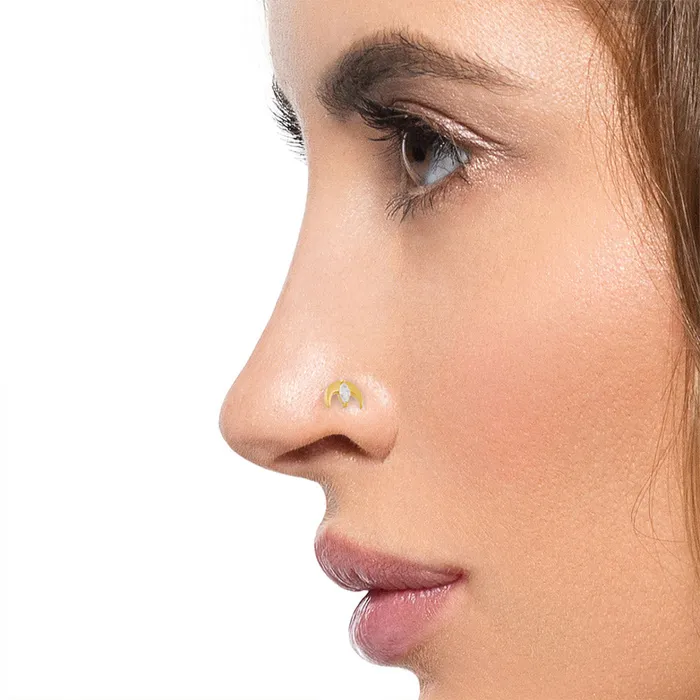 Vibrators Tilum 14kt Yellow Gold Jeweled Night Sky Threadless Top Price Per 1 Tilum
