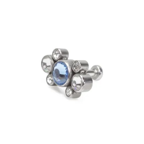 Vibrators Tilum Tilum 18g16g Internally Threaded Galaxy Cluster Top Choose 4mm Jewel Color Price Per 1