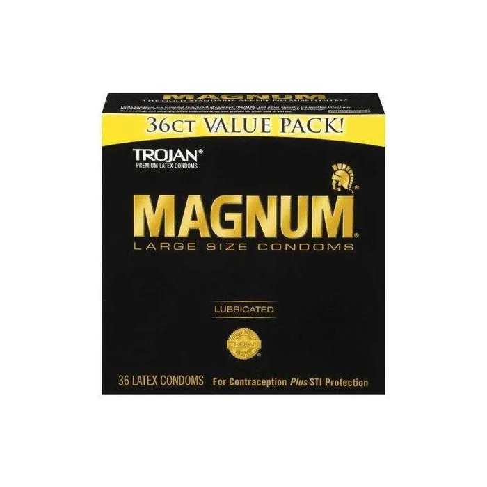 Vibrators Trojan Trojan Magnum 36 Pk