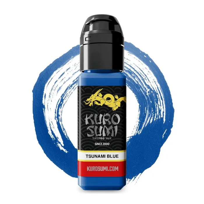 Vibrators Tsunami Blue Kuro Sumi Tattoo Ink Pick Size Kuro Sumi
