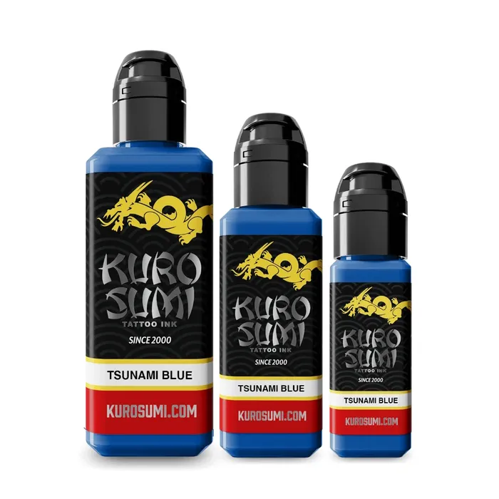 Vibrators Tsunami Blue Kuro Sumi Tattoo Ink Pick Size Kuro Sumi
