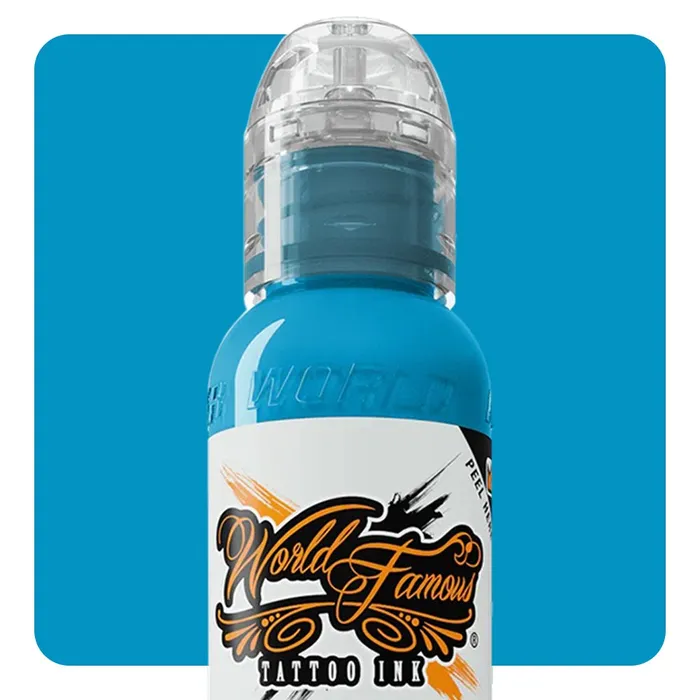 Vibrators World Famous Greenland Ice Blue World Famous Tattoo Ink Pick Size
