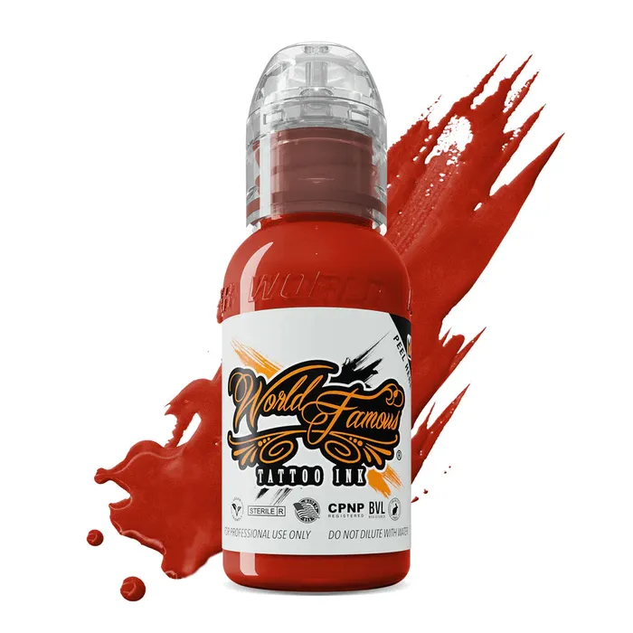 Vibrators World Famous Red Hot Chili Pepper World Famous Tattoo Ink Pick Size