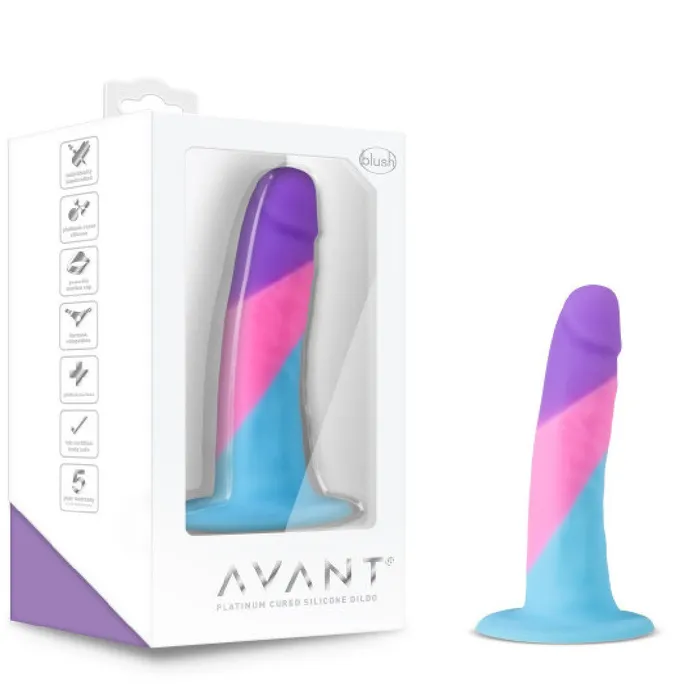 Vision of Love Silicone Suction Cup 55 Inch Dildo Blush Dildos