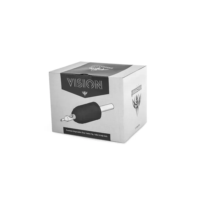 Vision Tube Grip Sets 1 Premium Disposable Grips Box of 25 Precision Male Sex Toys