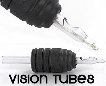 Vision Tube Grip Sets 1 Premium Disposable Grips Box of 25 Precision Male Sex Toys