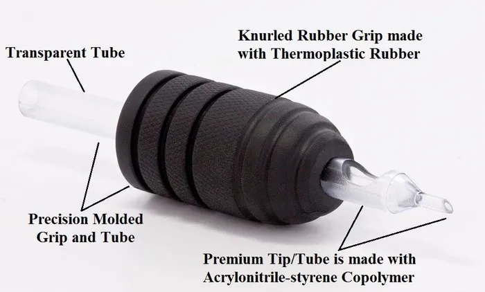 Vision Tube Grip Sets 1 Premium Disposable Grips Box of 25 Precision Male Sex Toys