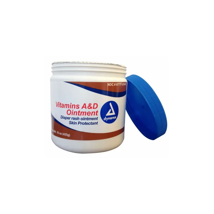 Vitamins A D Ointment 15oz Jar Dynarex Vibrators