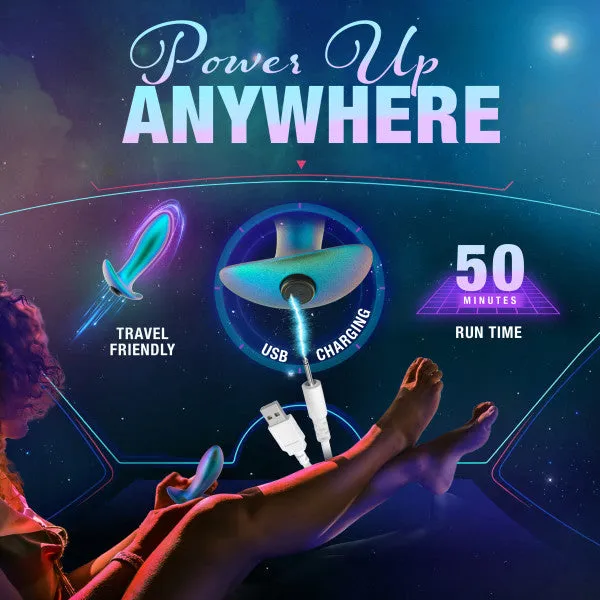 Voyager Smooth Vibrating Butt Plug Prostate Massager Blush Anal