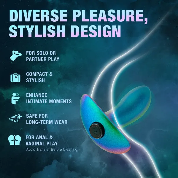 Voyager Smooth Vibrating Butt Plug Prostate Massager Blush Anal