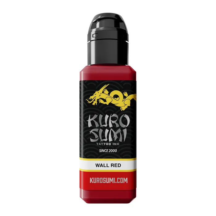 Wall Red Kuro Sumi Tattoo Ink 15oz Kuro Sumi Vibrators