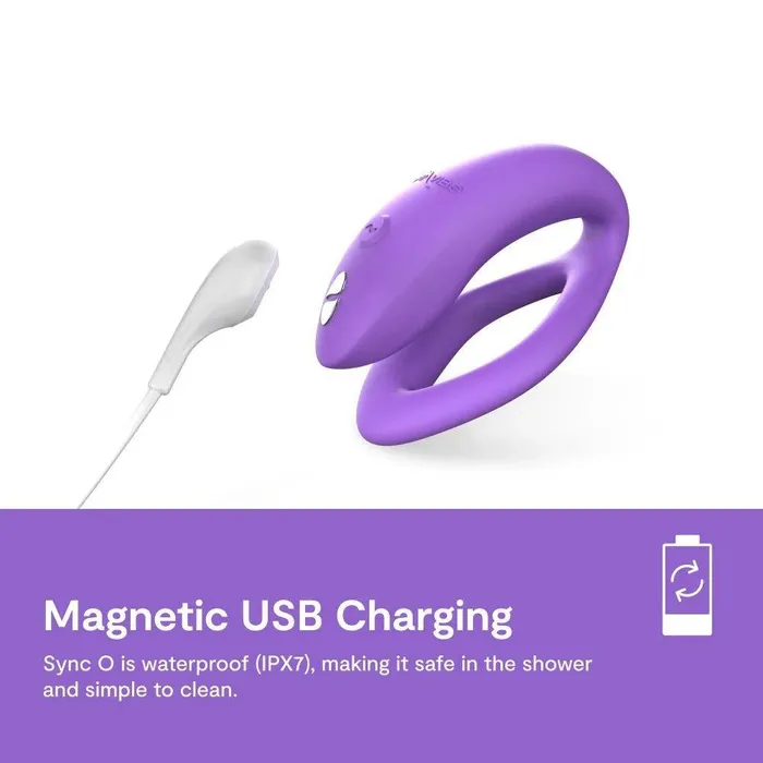 WeVibe Vibrators WeVibe Sync O HandsFree Rechargeable Couples Vibe App Controlled