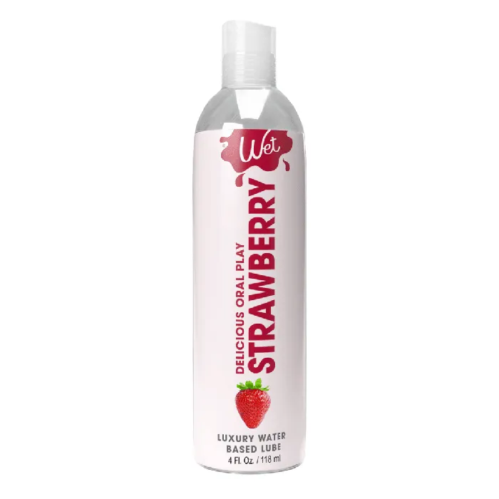 Wet Delicious Oral Play Flavored WaterBased Lube 2 Sizes Trigg Laboratories Inc Couples