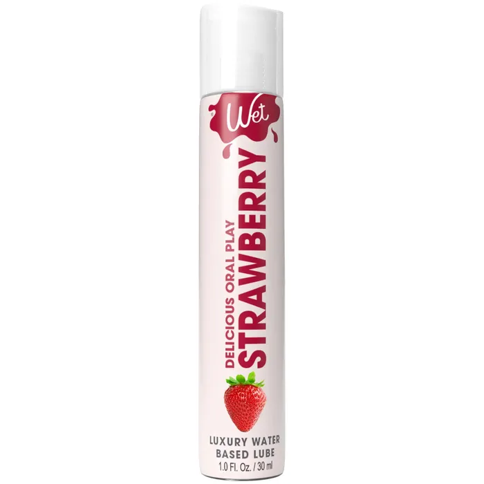 Wet Delicious Oral Play Flavored WaterBased Lube 2 Sizes Trigg Laboratories Inc Couples
