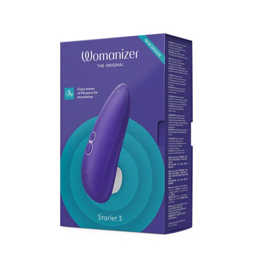 Womanizer Womanizer Starlet 3 Pleasure Air Clitoral Stimulator Indigo Female Sex Toys