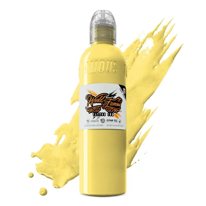 World Famous OLEG Soft Yellow World Famous Tattoo Ink Pick Size Male Sex Toys
