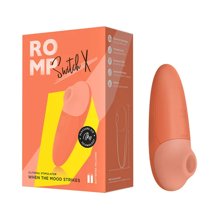 WOW Female Sex Toys Romp Switch X Beginners Pleasure Air Clitoral Stimulator