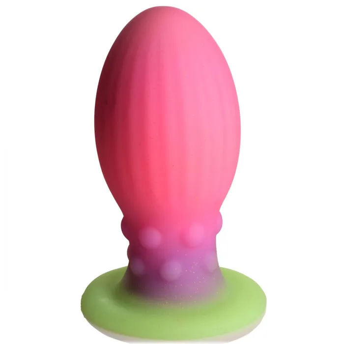 Xeno Egg Glow In The Dark Extra Large Silicone Egg XR Brands Female Sex Toys