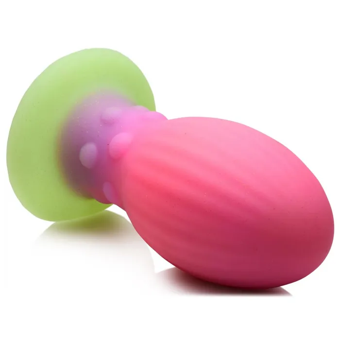 Xeno Egg Glow In The Dark Extra Large Silicone Egg XR Brands Female Sex Toys