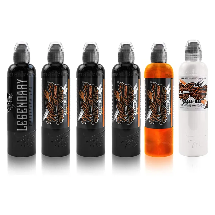 Yarson Dark Set World Famous Tattoo Ink Pick Size World Famous Anal