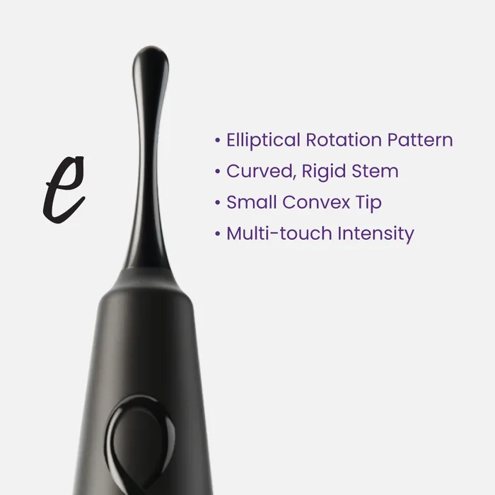 Zumio Female Sex Toys Zumio E Rechargeable Pinpoint Clitoral Stimulator Black